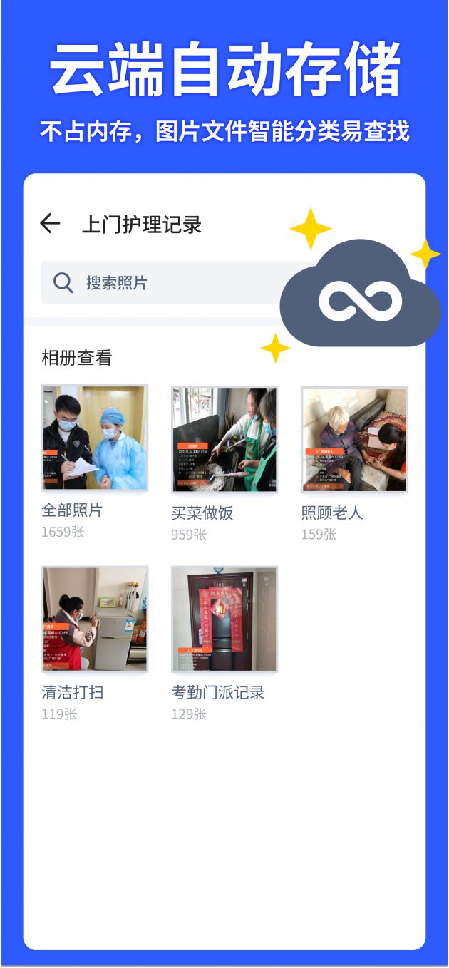 家政月嫂考勤记录工作现场照片归类技巧工作监督好帮手(图3)